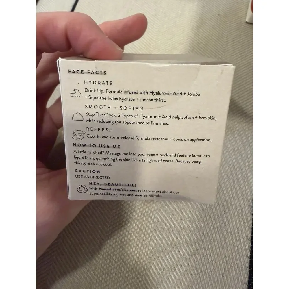 The Honest Company Hydrogel Beauty Cream 1.7-oz 50mL Box Sealed.